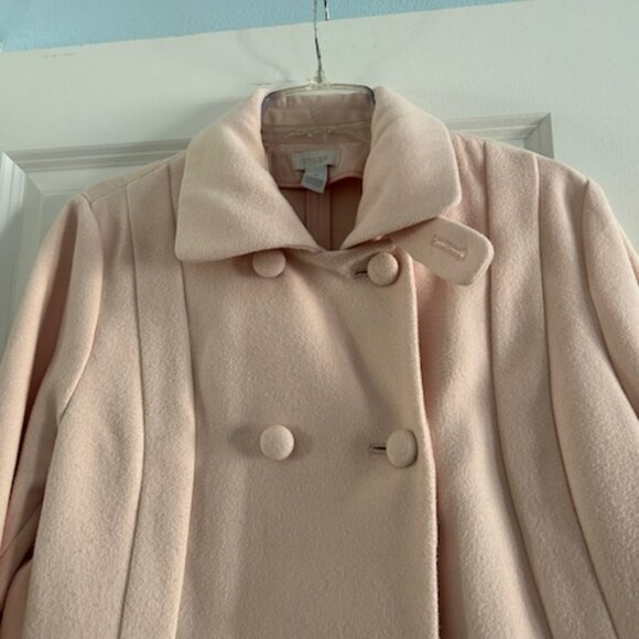 Women's Chicos Pink Peacoat, Size 2 Med - Picture 5 of 8